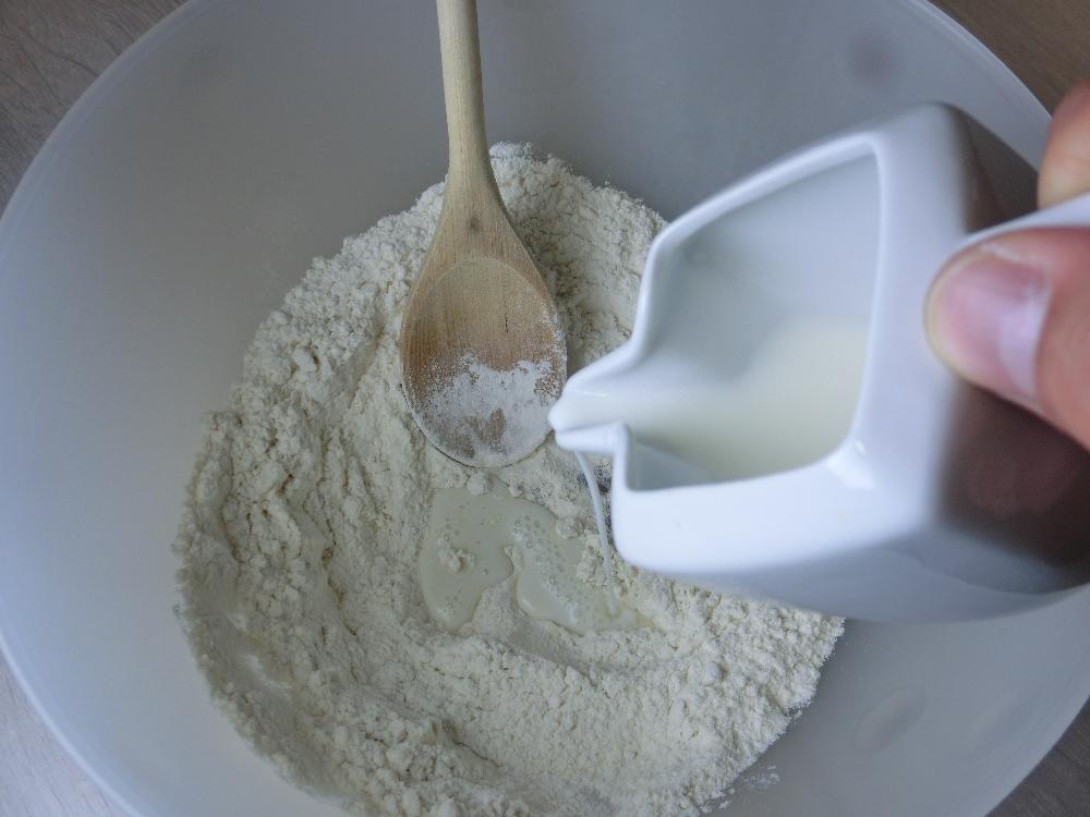 Masa de pizza - Paso 2