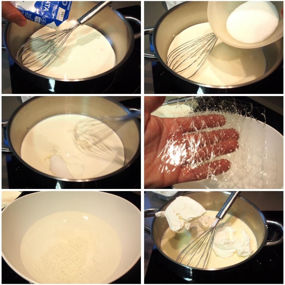 Tarta de queso fría - Paso 3