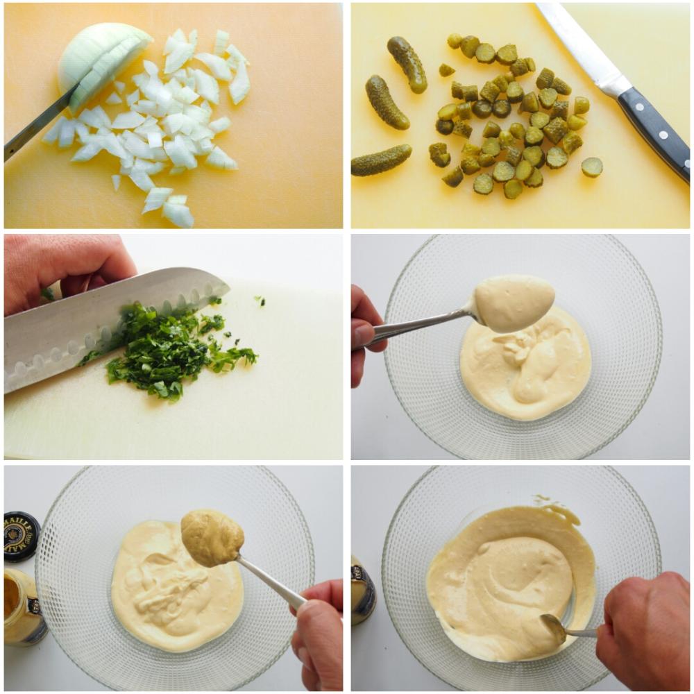 Receta ensalada alemana auténtica - Paso 4