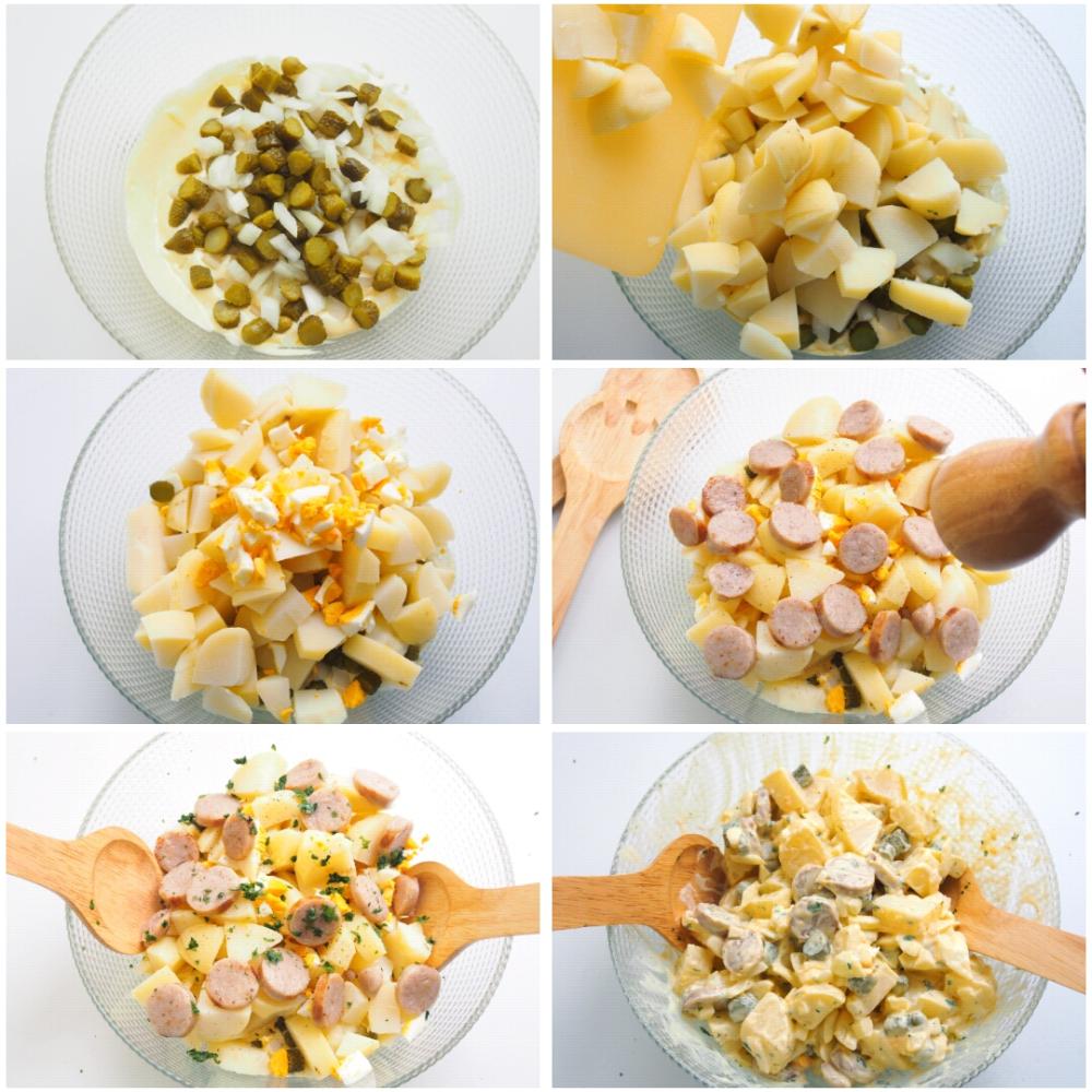 Receta ensalada alemana auténtica - Paso 5