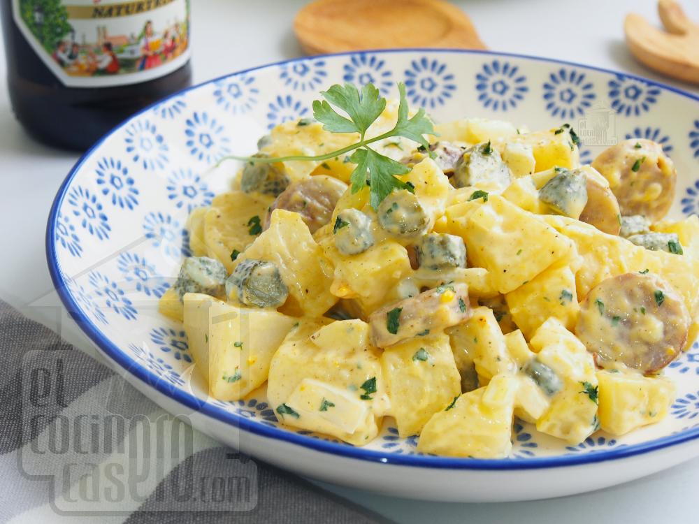 Receta ensalada alemana auténtica - Paso 6