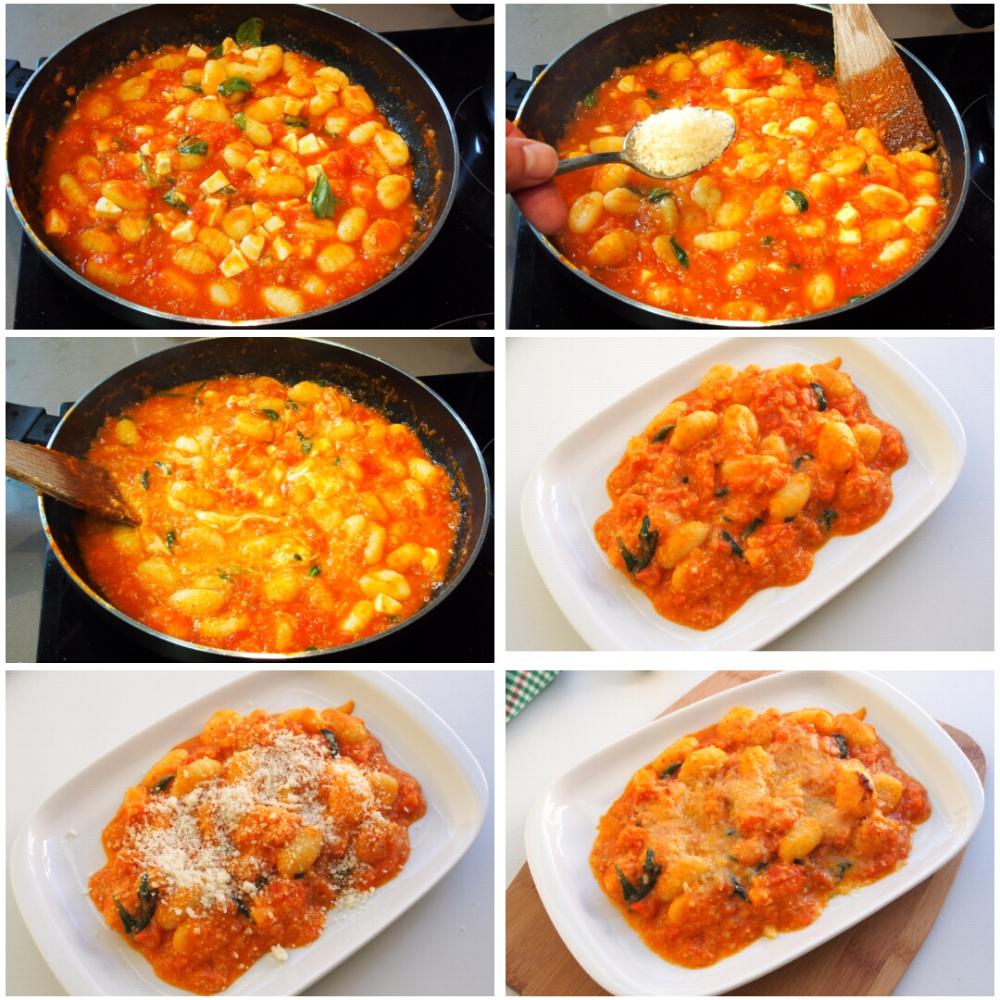 Gnocchi alla sorrentina para 2 personas · El cocinero casero Pasta y