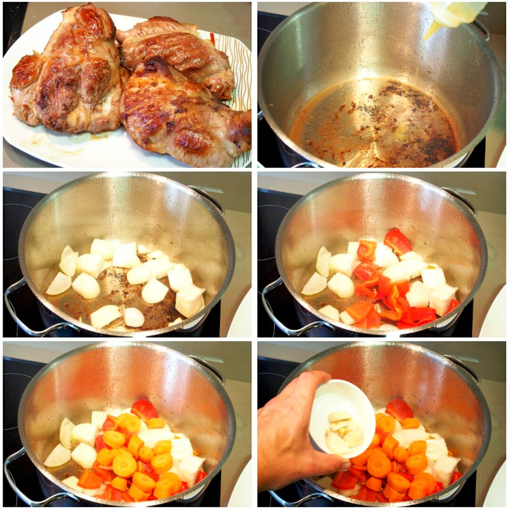 Jarrete de ternera estofado  - Paso 4