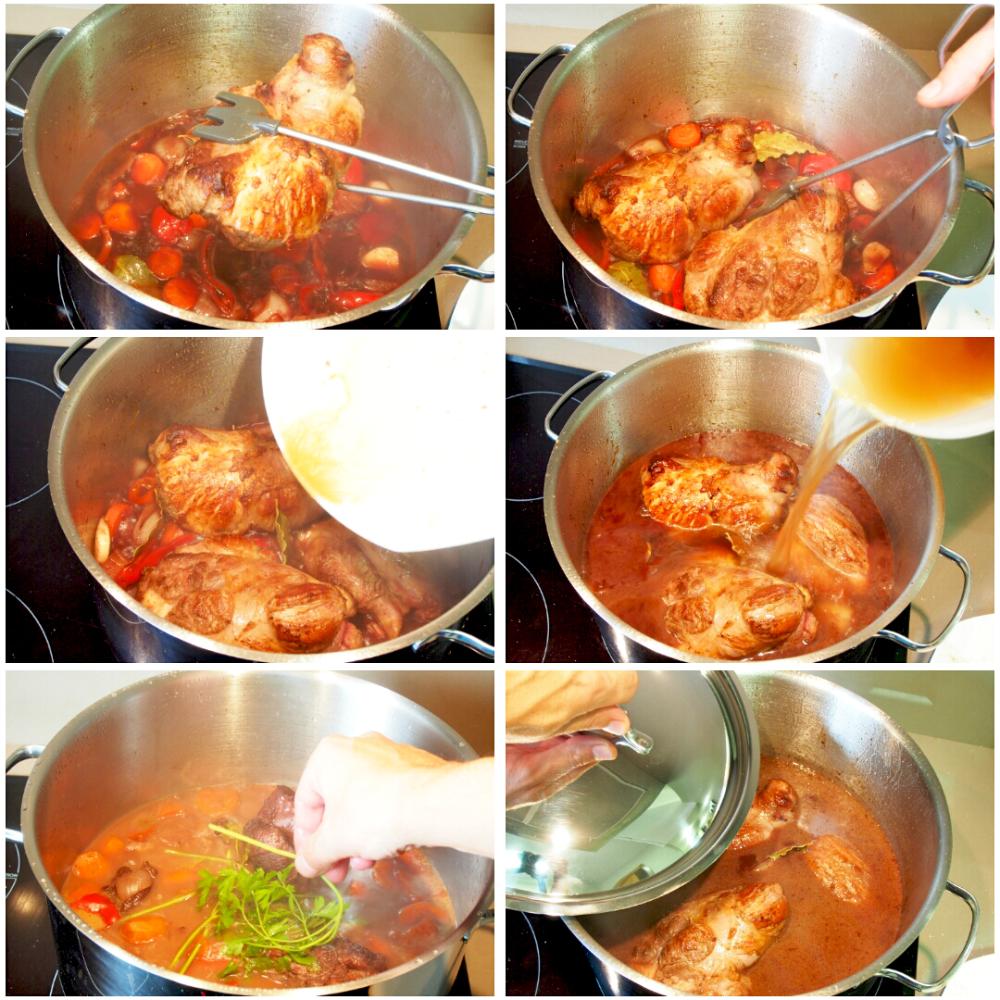 Jarrete de ternera estofado  - Paso 6