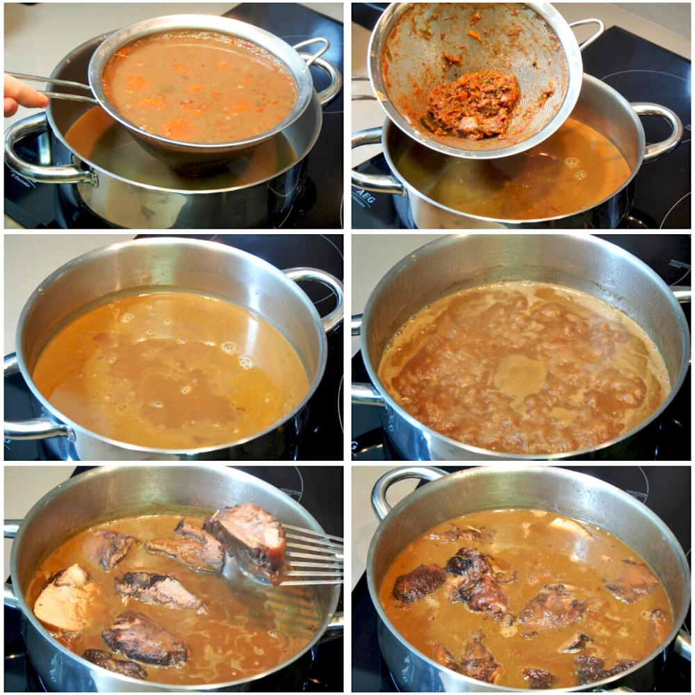 Jarrete de ternera estofado  - Paso 10