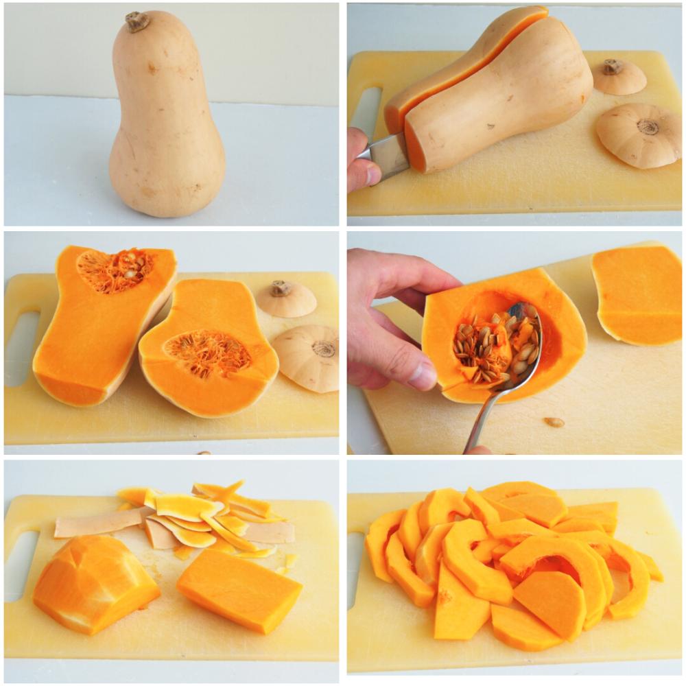 Chulas de calabaza - Paso 1