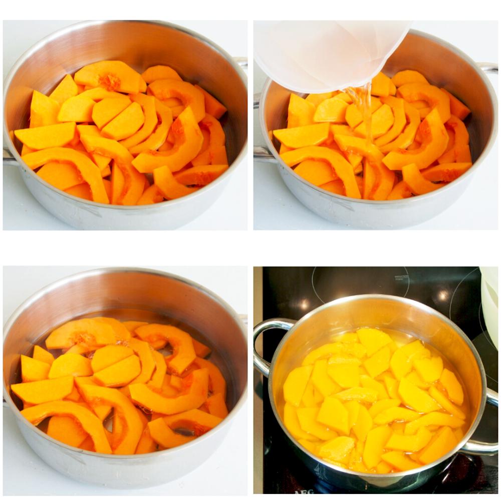 Chulas de calabaza - Paso 2