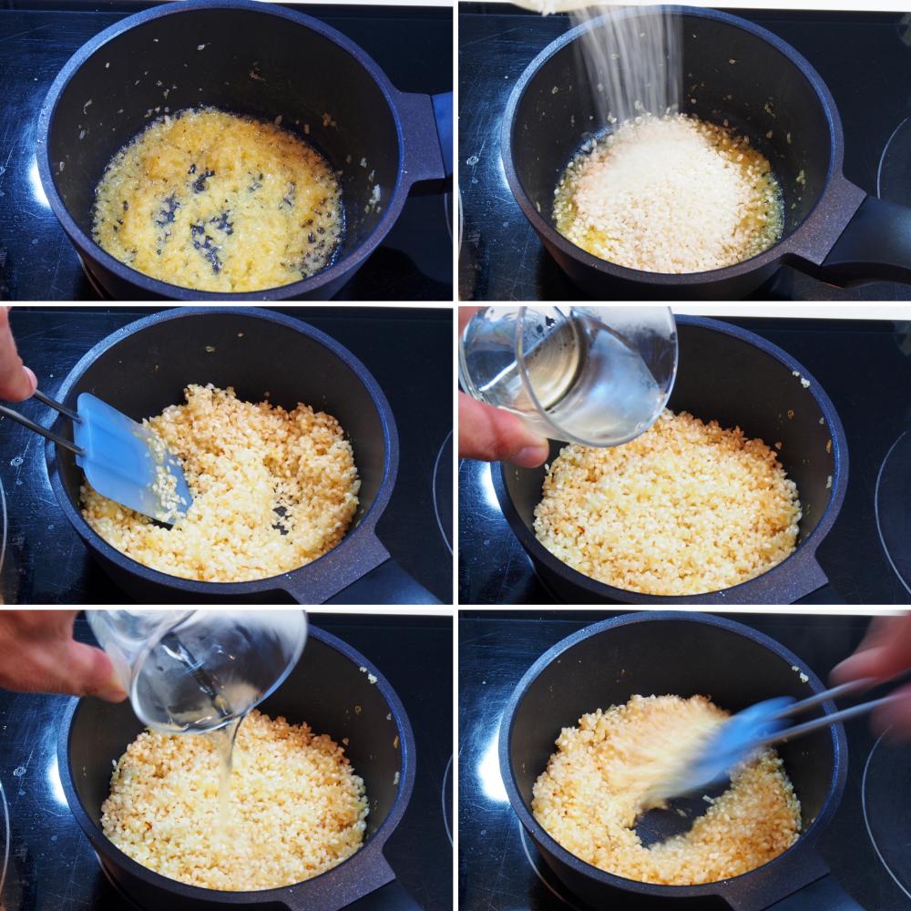 Risotto alla milanese - Paso 5