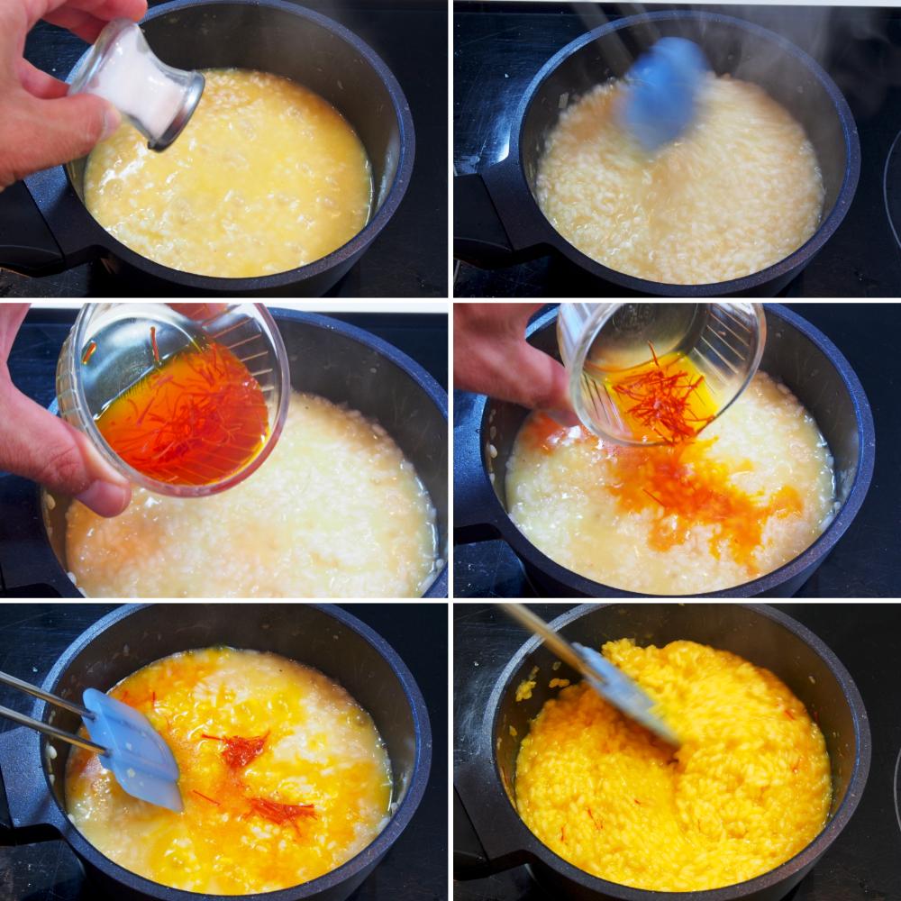 Risotto alla milanese - Paso 7