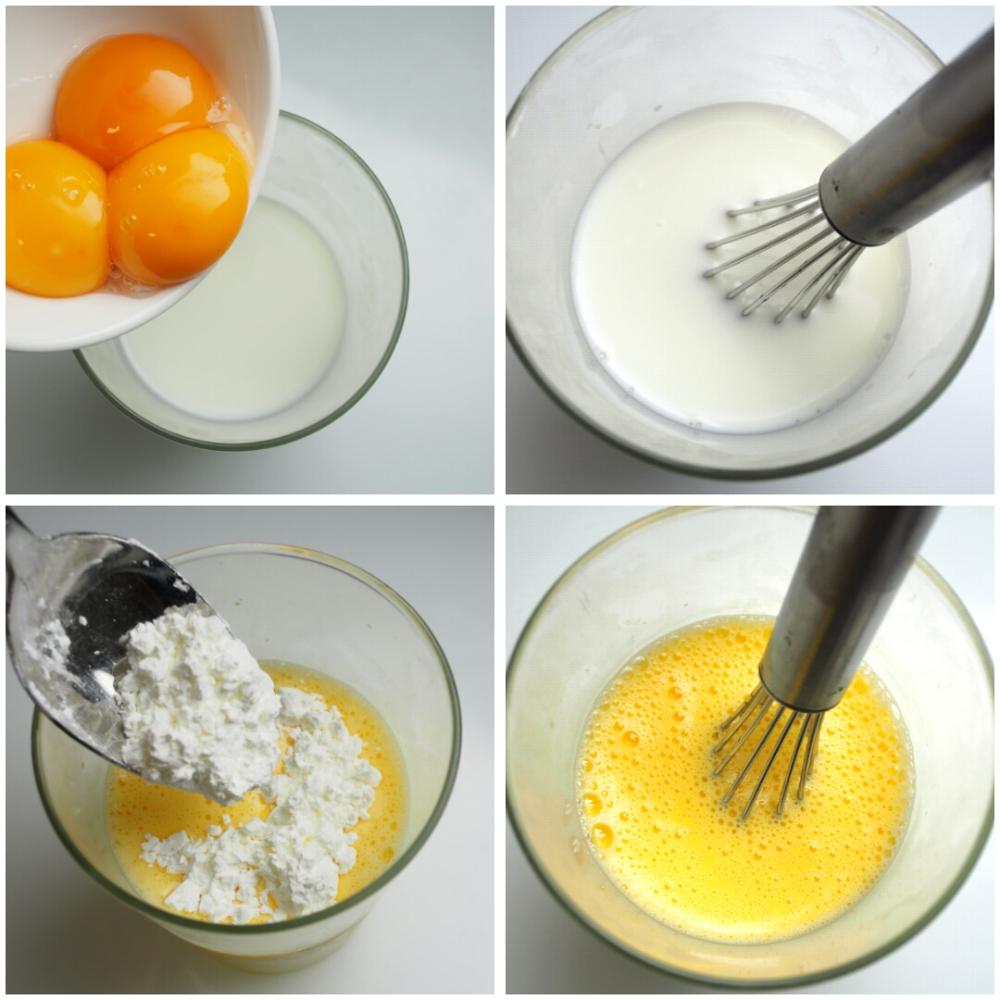 Milhojas de crema y frambuesas - Paso 2