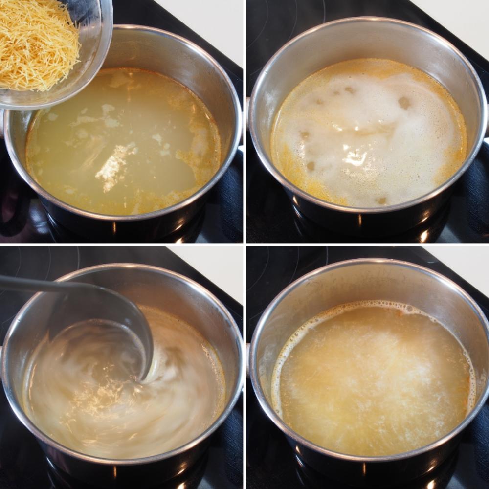 Sopa de cocido - Paso 3