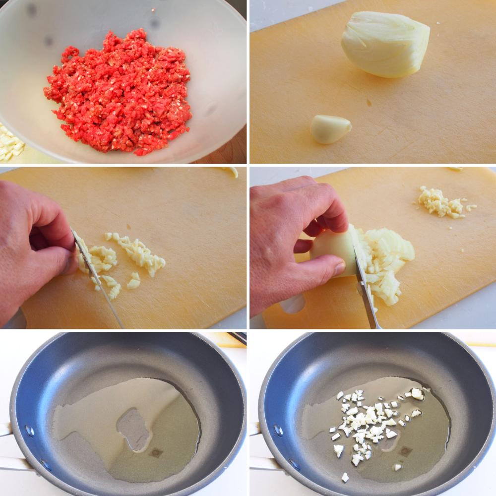 Cómo hacer albóndigas de carne - Paso 1