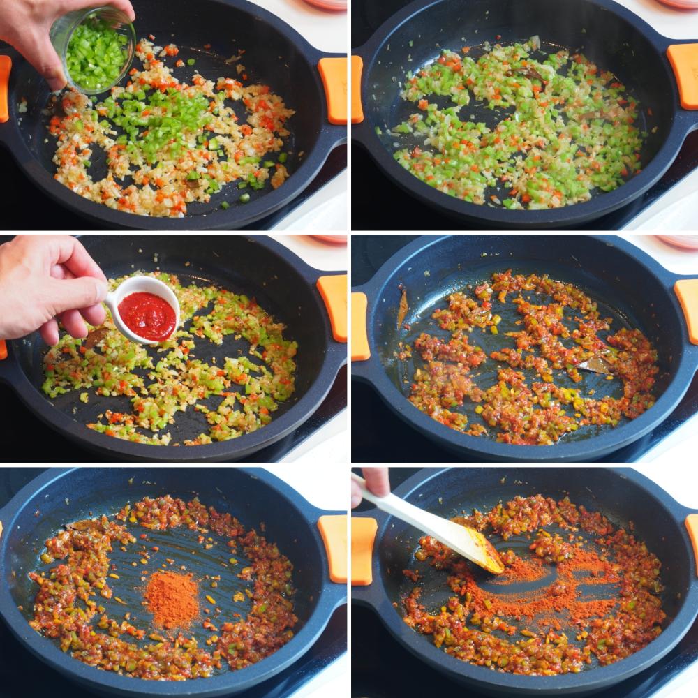 Arroz con conejo - Paso 4