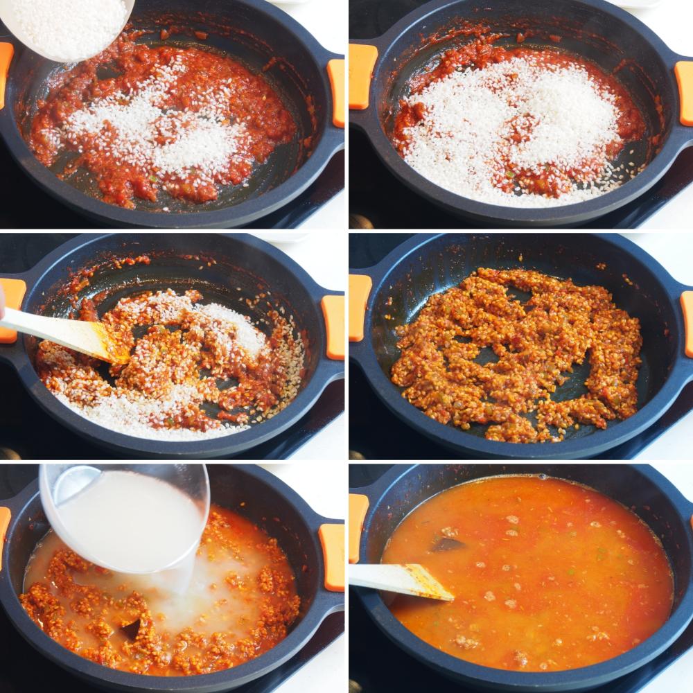 Arroz con conejo - Paso 6