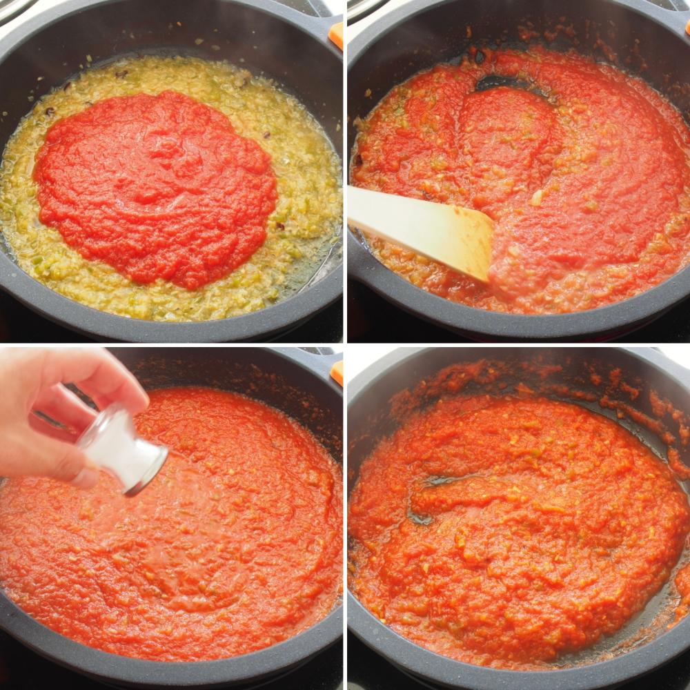 Bonito en salsa de tomate - Paso 5