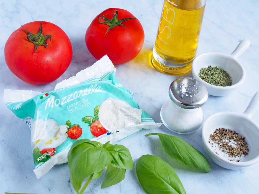 Ensalada Caprese - Paso 1