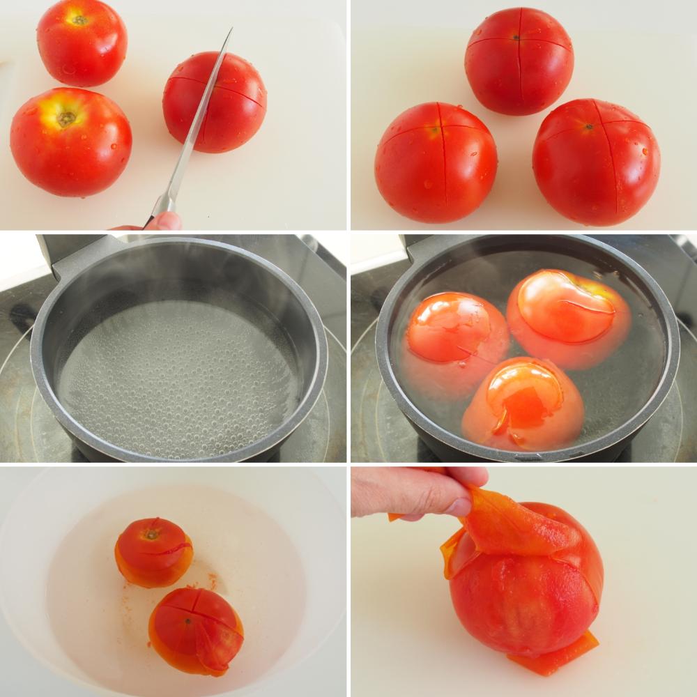 Mermelada de tomate - Paso 1