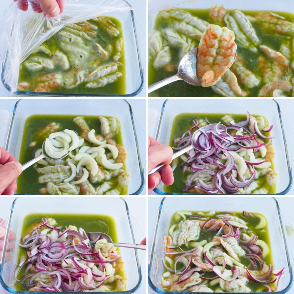 Aguachile de camarón - Paso 6