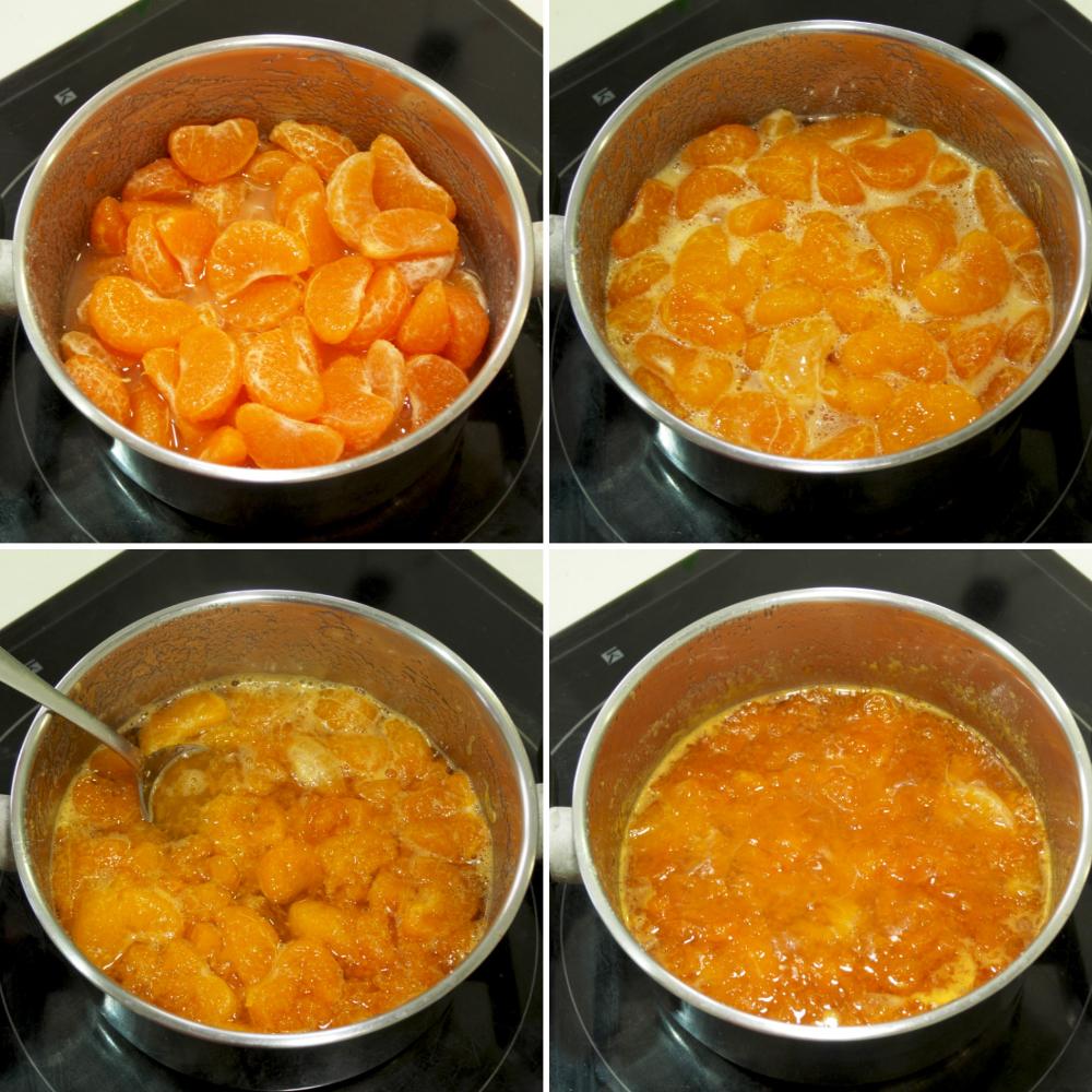 Mermelada de mandarina - Paso 2