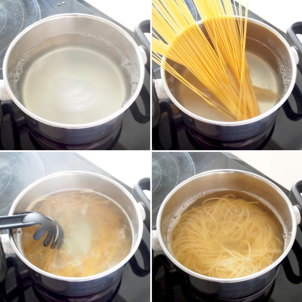 Espaguetis a la puttanesca - Paso 4