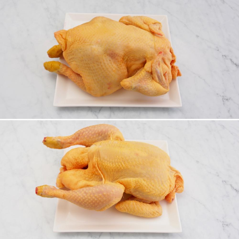 Pollo asado al horno con patatas - Paso 1