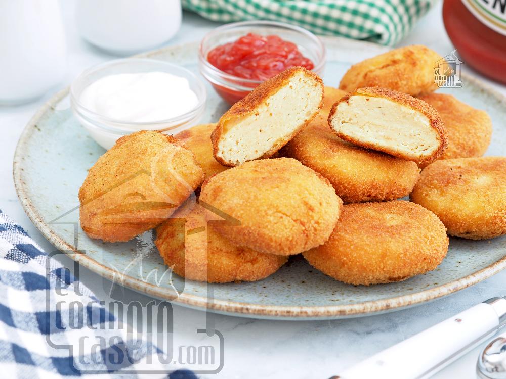 Nuggets de pollo caseros