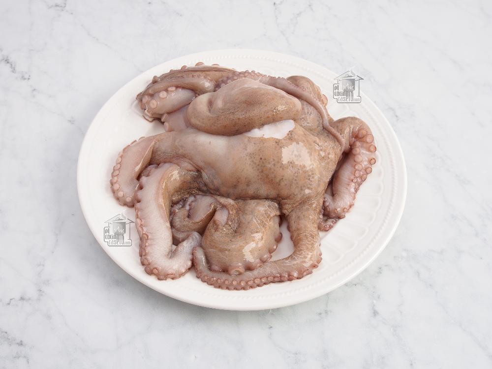 Pulpo cocido - Paso 1