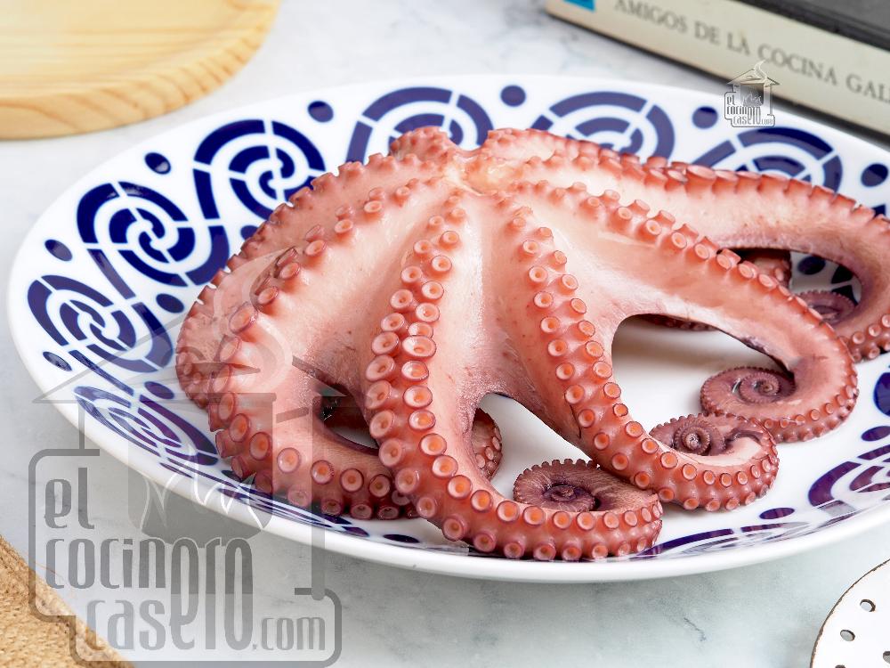 Pulpo cocido