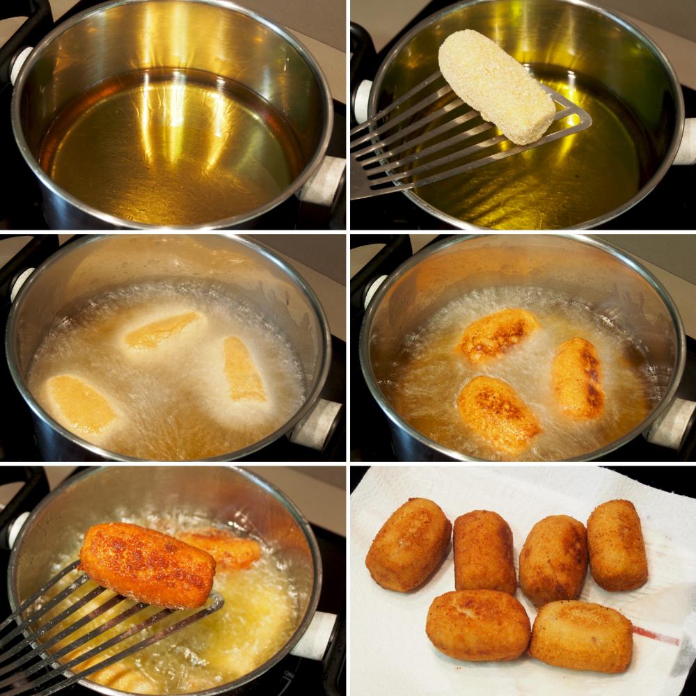 Croquetas de pollo y jamón - Paso 6