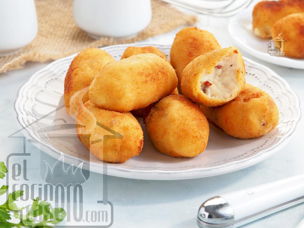 Croquetas de pollo y jamón