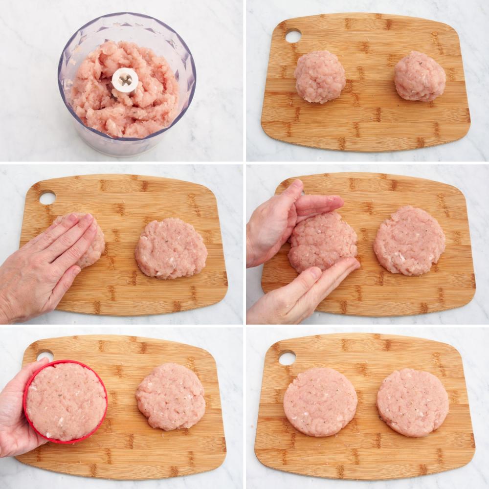 Hamburguesas de pavo - Paso 2