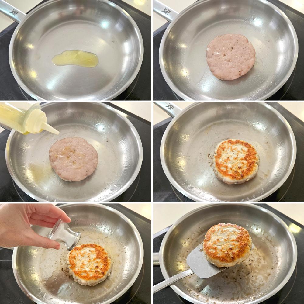 Hamburguesas de pavo - Paso 3