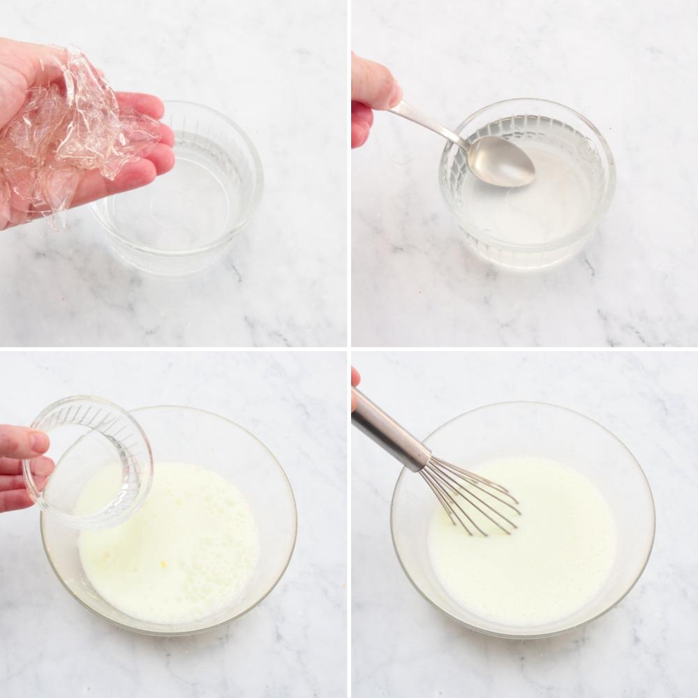 Mousse de limón con leche condensada - Paso 3