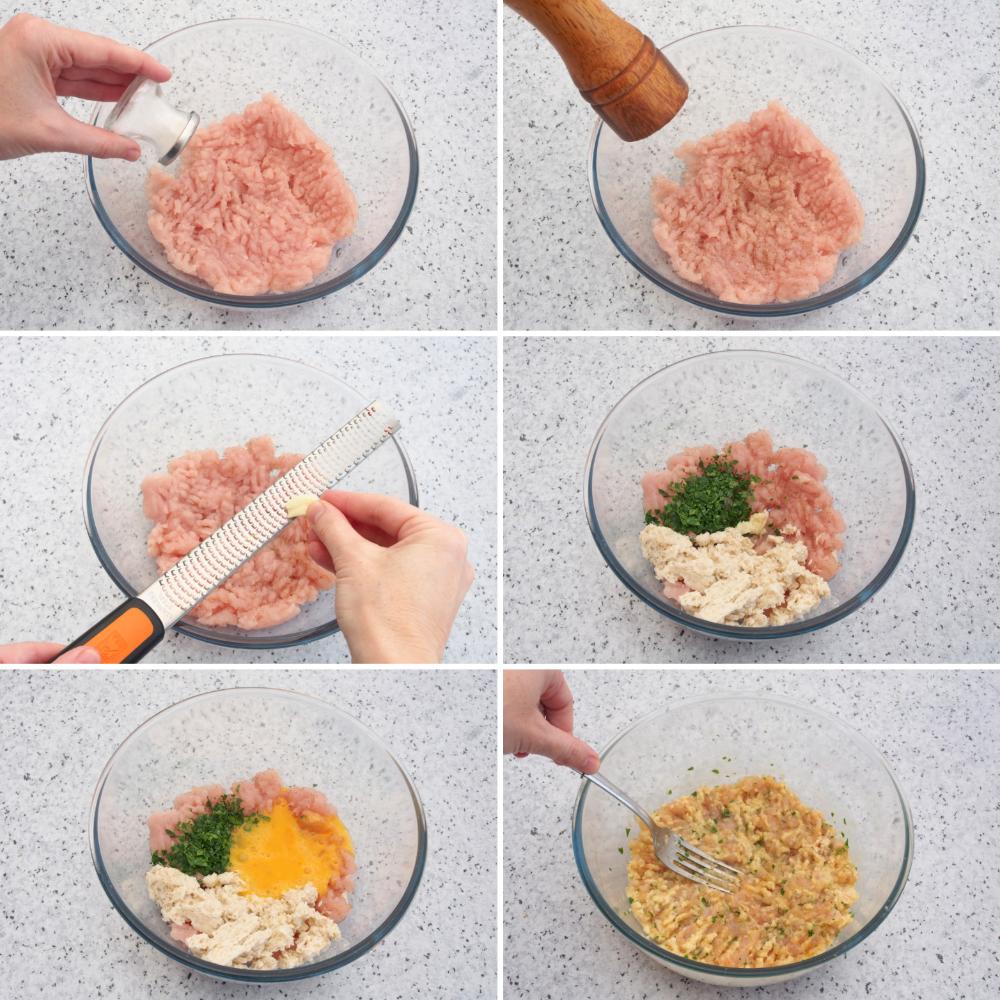 Albóndigas de pavo en salsa de tomate - Paso 2