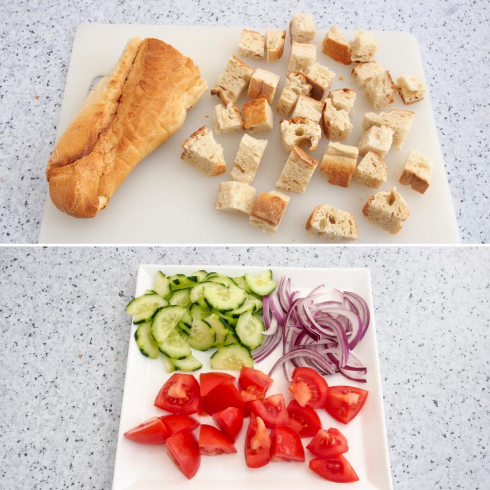 Panzanella - Paso 1