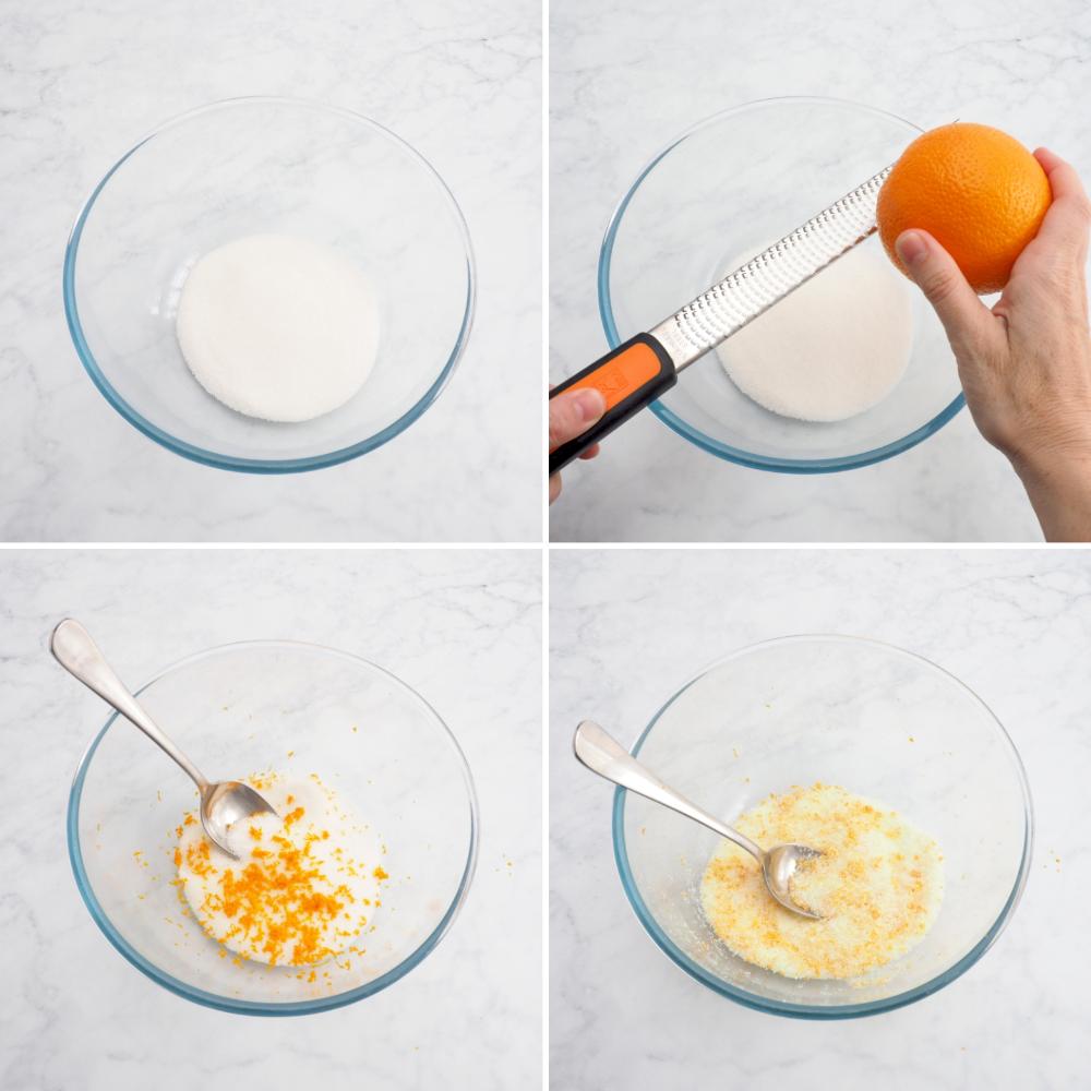 Galletas de naranja - Paso 1