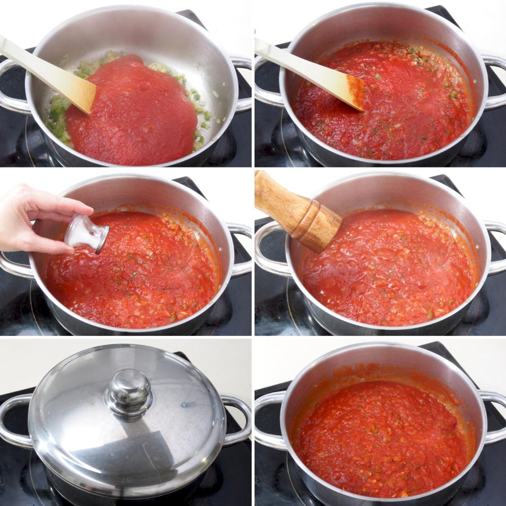 Caballa con tomate - Paso 4