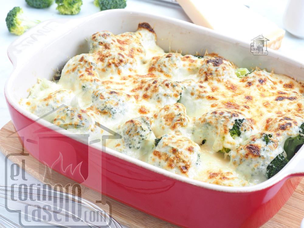 Brócoli con bechamel