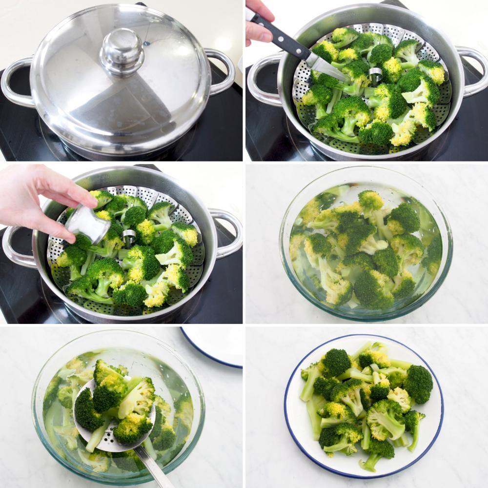 Brócoli con bechamel - Paso 3