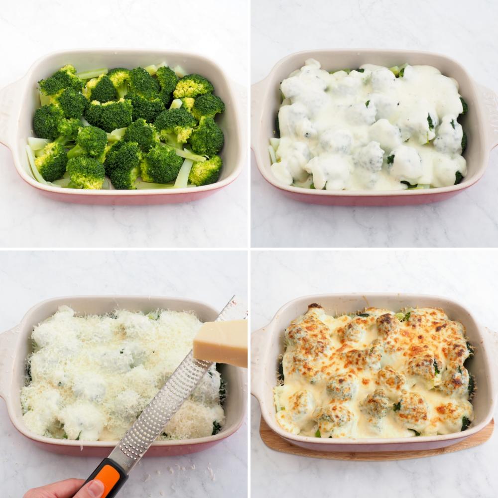 Brócoli con bechamel - Paso 5