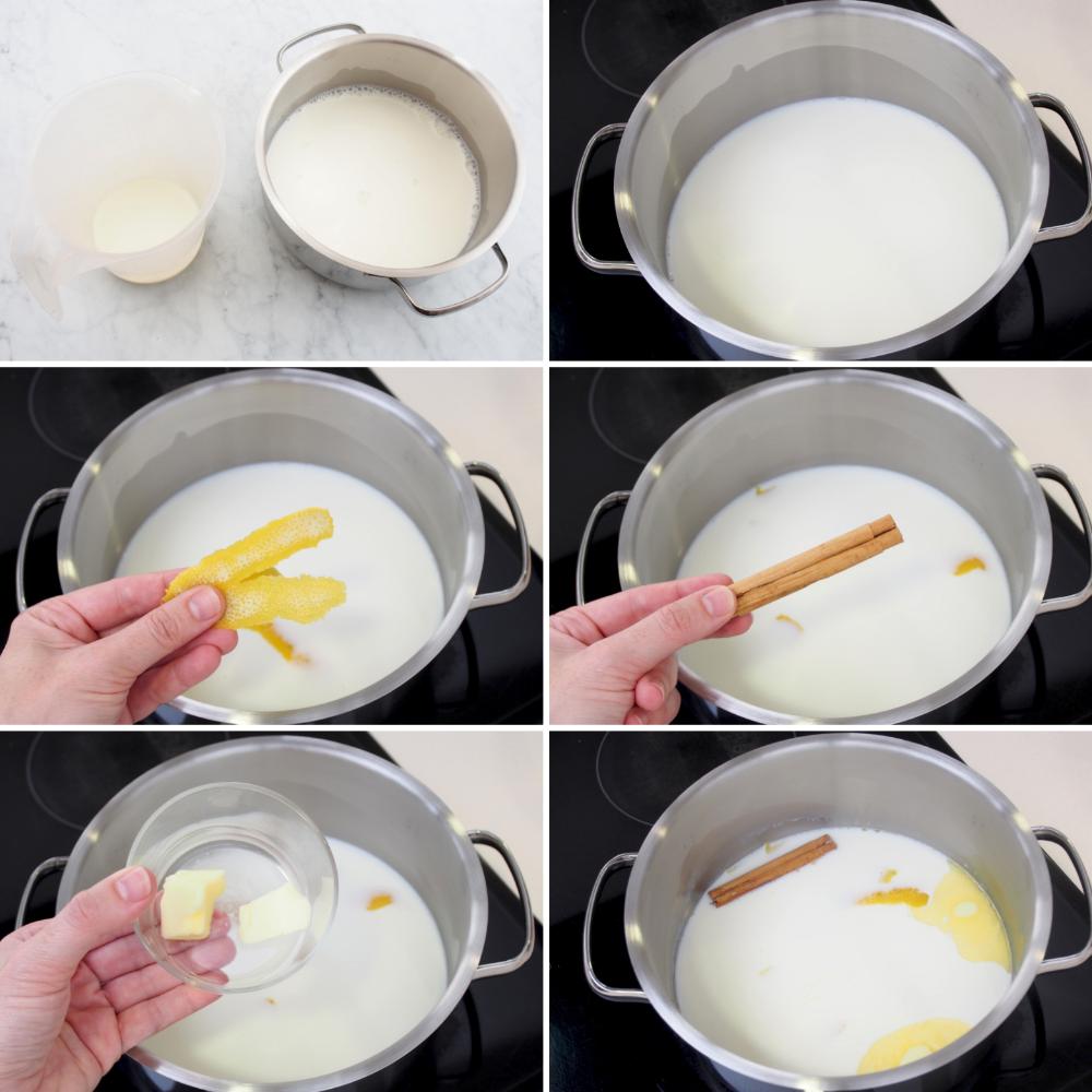 Crema pastelera - Paso 1