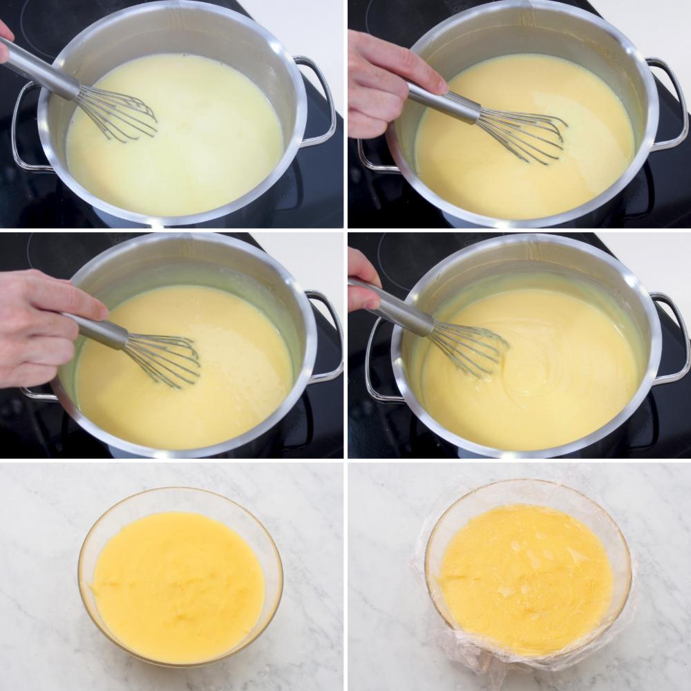 Crema pastelera - Paso 4