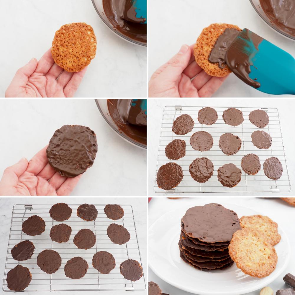 Galletas tipo Moscovitas de almendra y chocolate - Paso 5