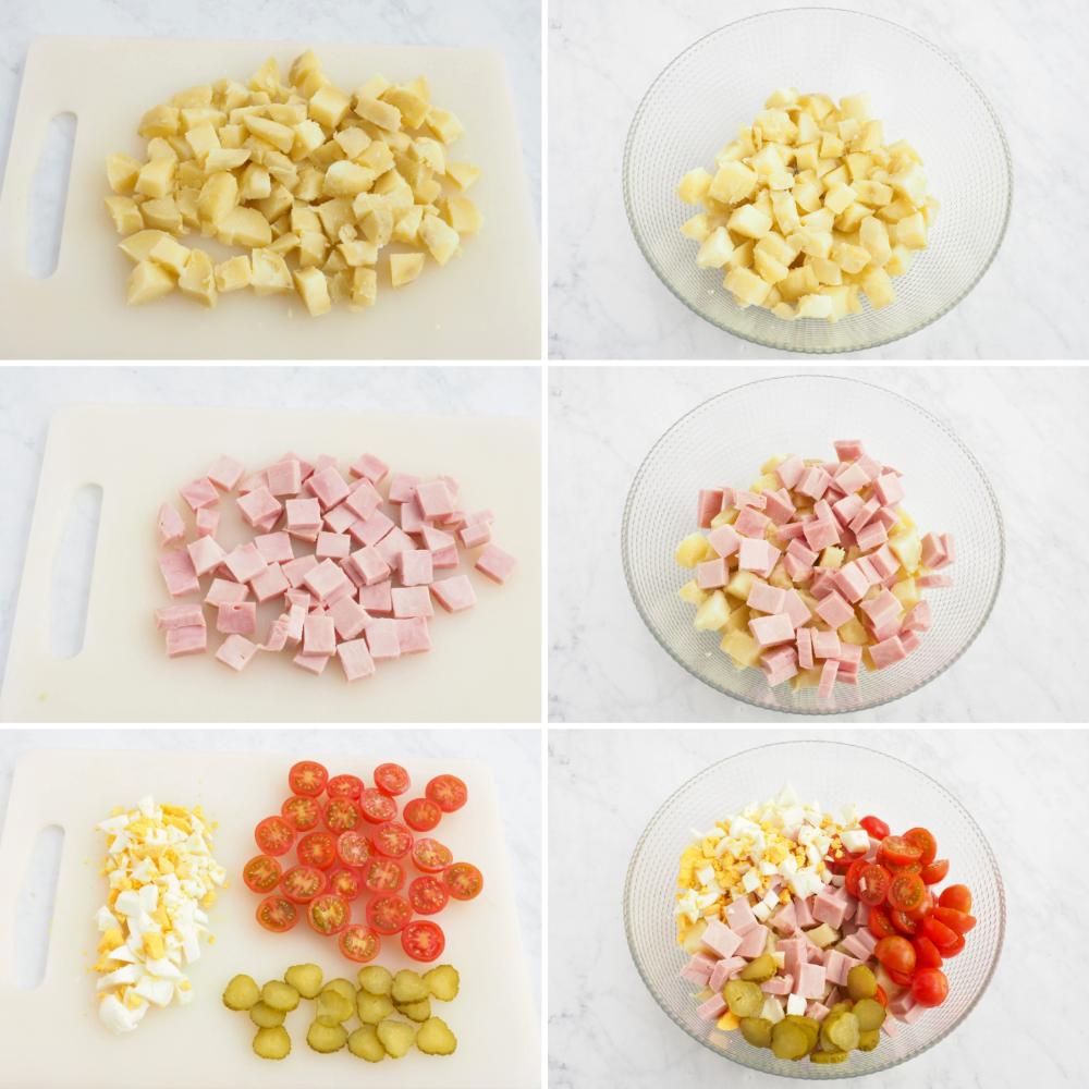 Ensalada piamontesa - Paso 3