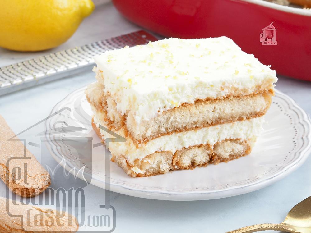 Tiramisú de limón