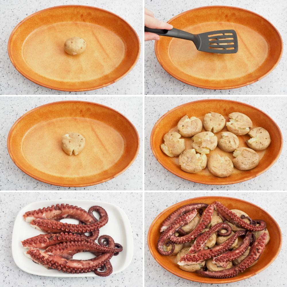 Pulpo a Lagareiro - Paso 4