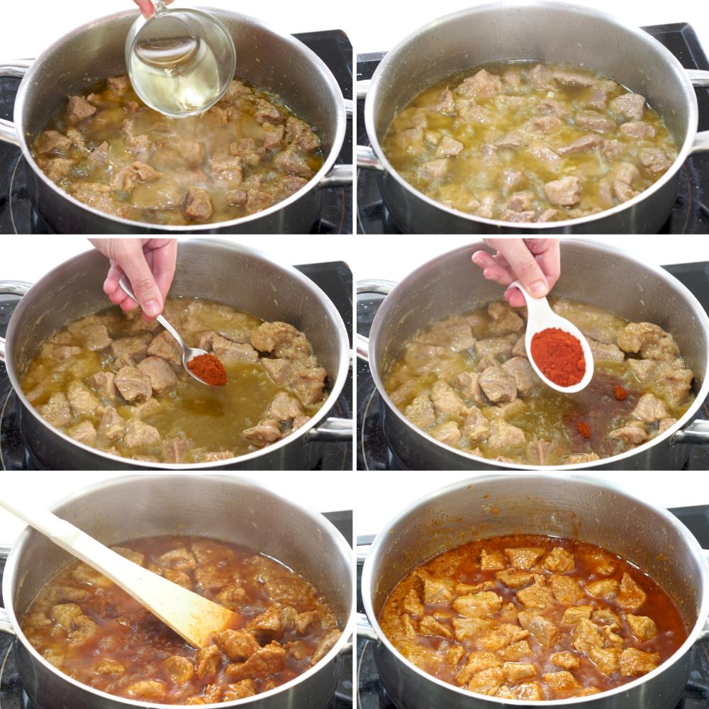 Carne richada - Paso 5