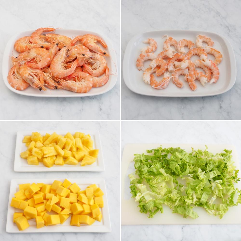 Ensalada tropical - Paso 2