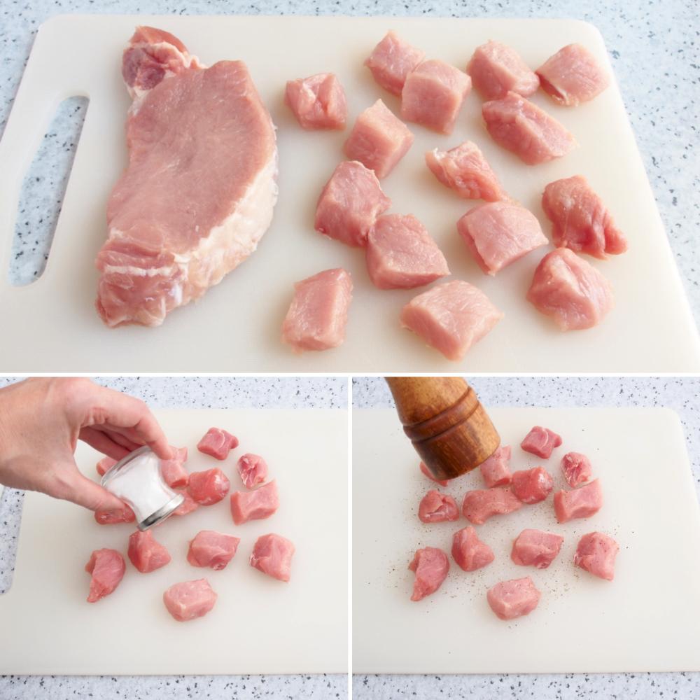 Fideuá de carne - Paso 1