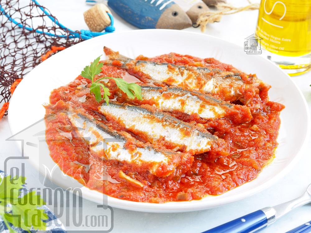 Sardinas con tomate